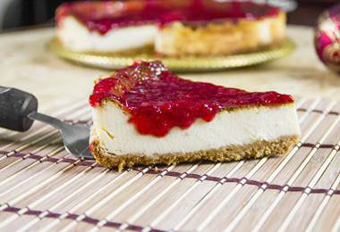 Cheesecake de morango