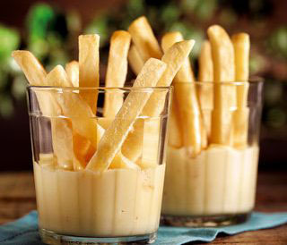 Fondue de Queijo com Batatas