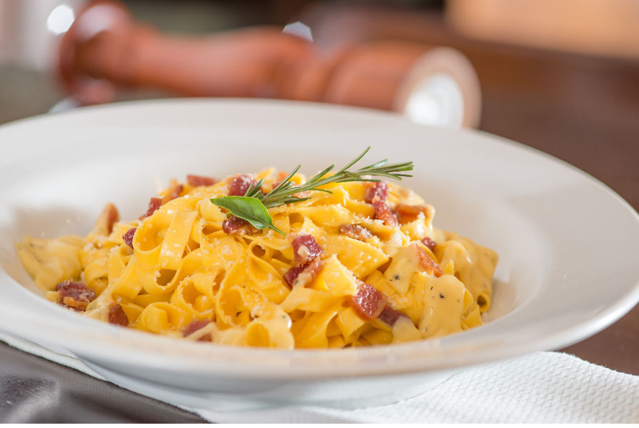 Tagliatelle alla Carbonara Tradizionale