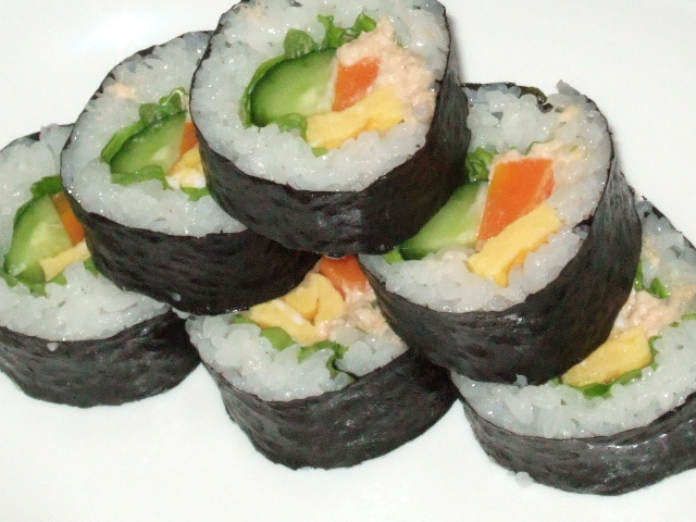 Sushi enrolado - Makizushi