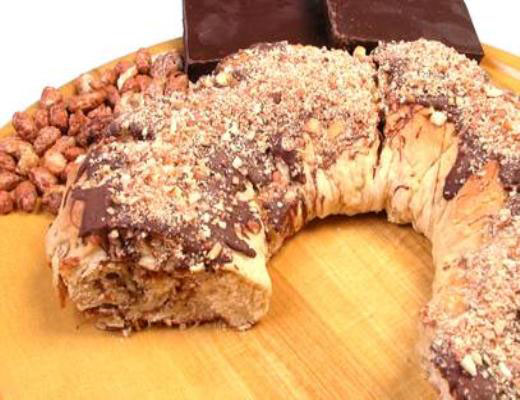 Rosca Mix com Nuts e Chocolate