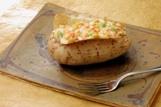 Baked Potato com Legumes