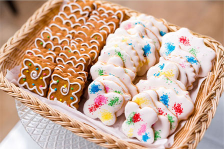 Bolachas confeitadas