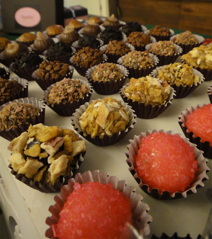 Brigadeiro gourmet de laranja