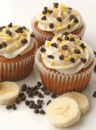 Banana Cake (Cupcakes)