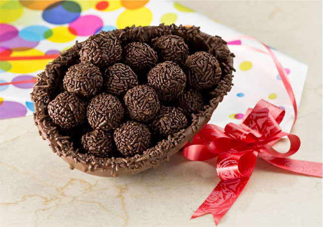 Ovo de Páscoa Brigadeiro