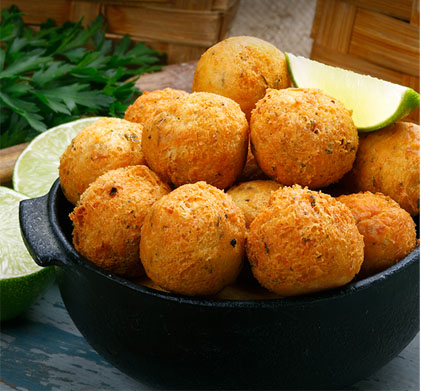 Bolinho de Bacalhau Assado 