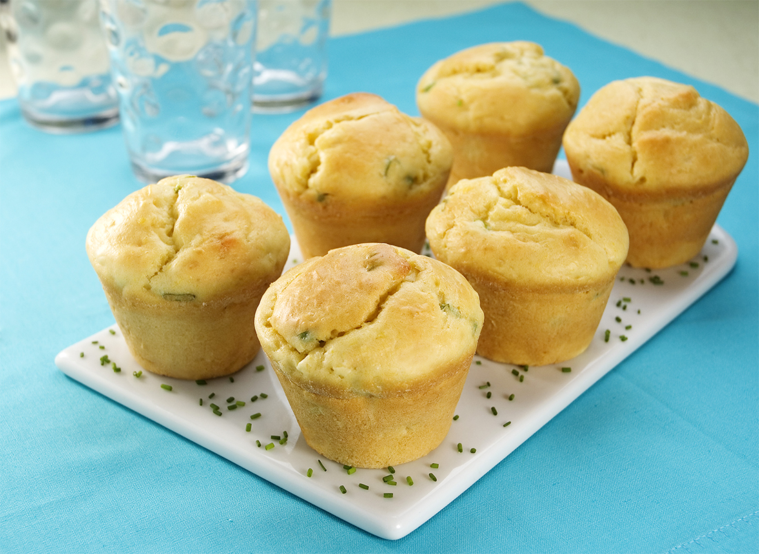 Bolinho de Milho com Tofu