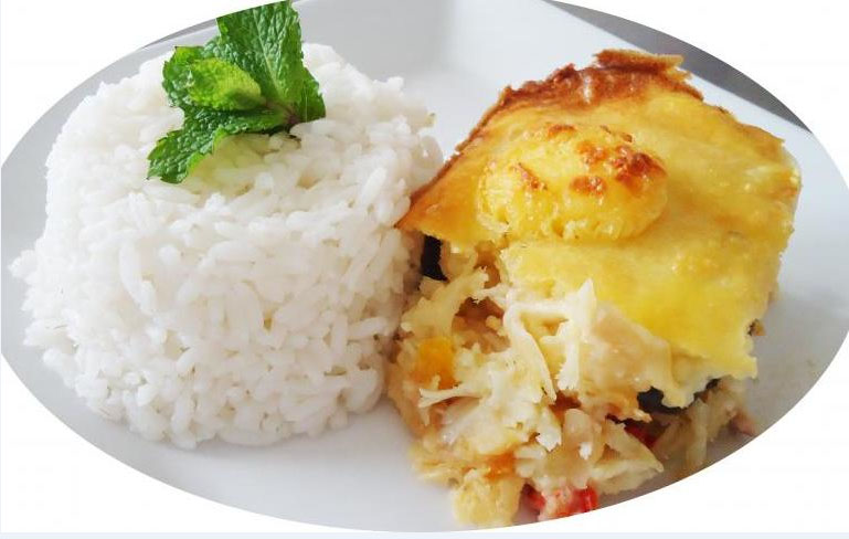 Bacalhau a moda Catupiry