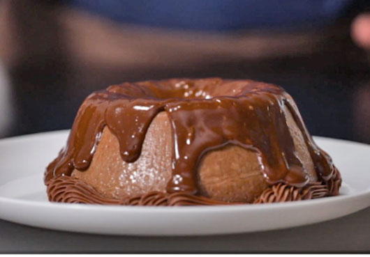 Pudim de chocolate Daus