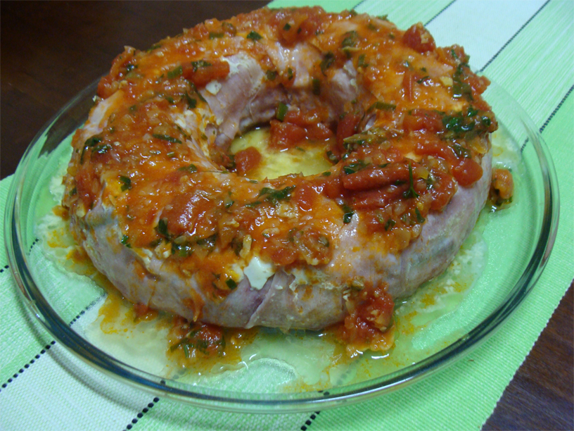 Torta de macarrão