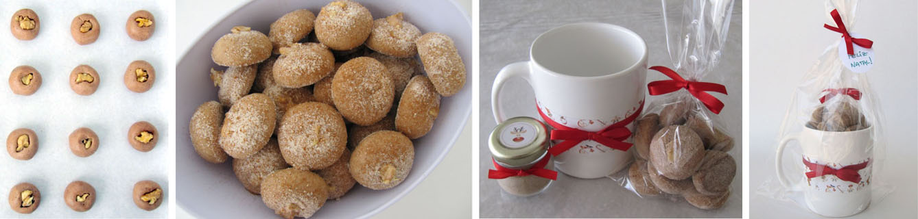 Mini cookies de canela