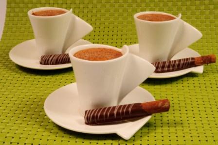 Chocolate quente super cremoso