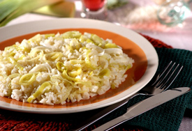 Risoto de Alho-Poró