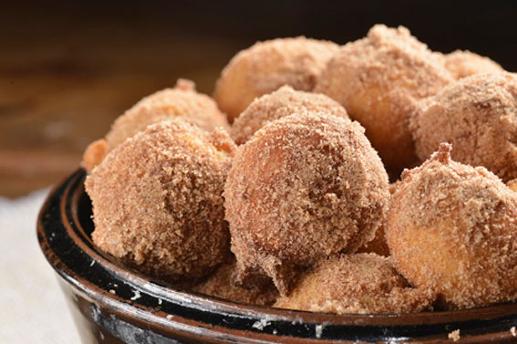 Bolinhos de Chuva com Canela