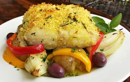 Lombo de bacalhau à lagareiro