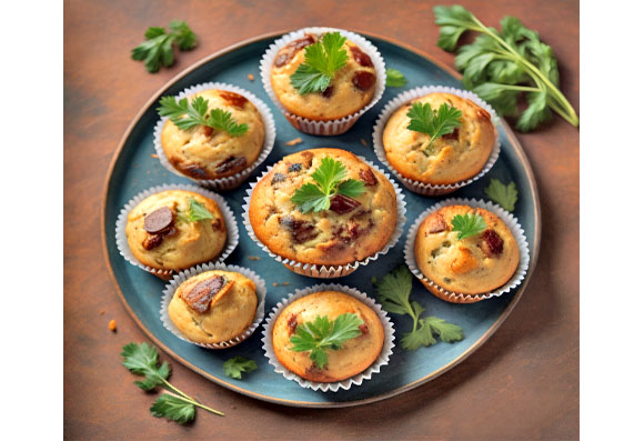 Muffin de vegetais