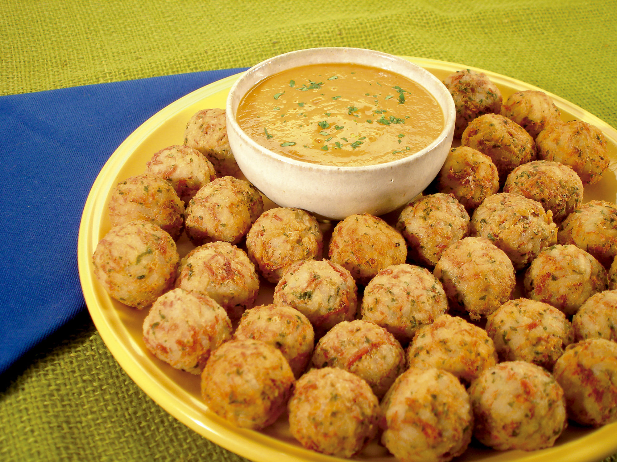 Bolinho de Arroz e Carne Seca