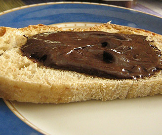 Pão com chocolate