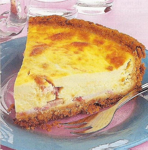 Quiche de Queijo e Bacon