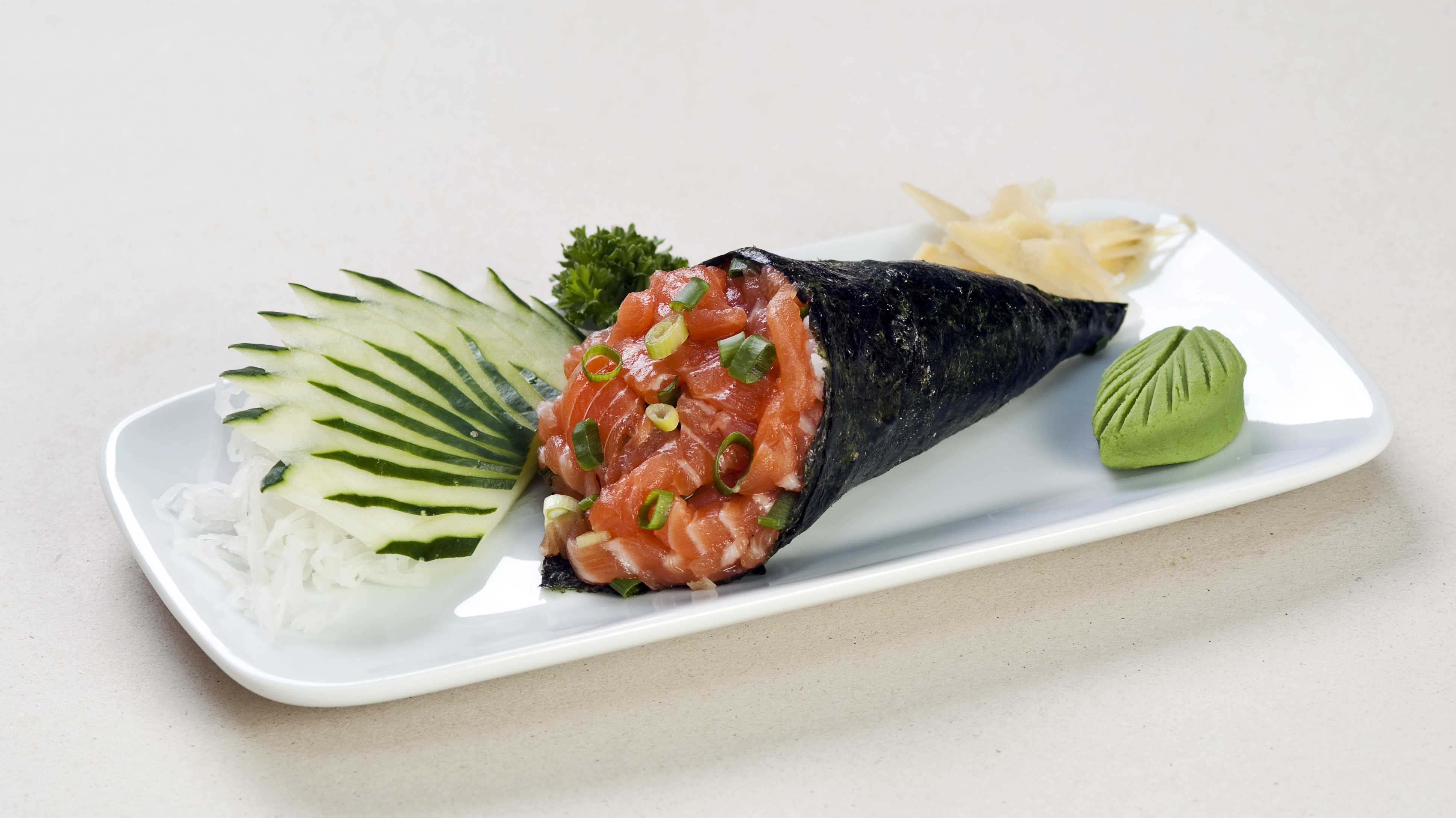 Temaki de Salmão